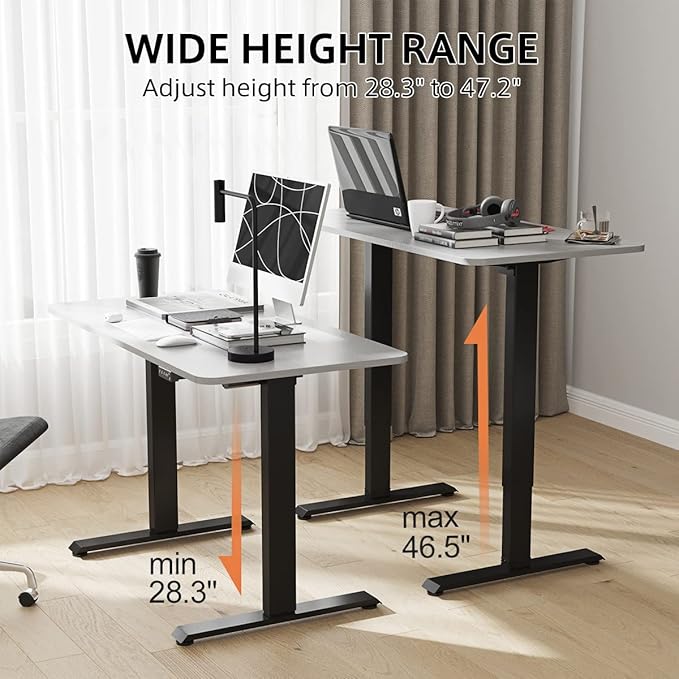 JOY worker Electric Height Adjustable Standing Desk, Quick Assembly Standing - Image 6