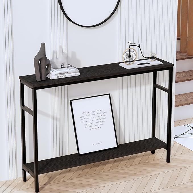 Narrow Console Table, 47 Inch Sofa Table - Image 7