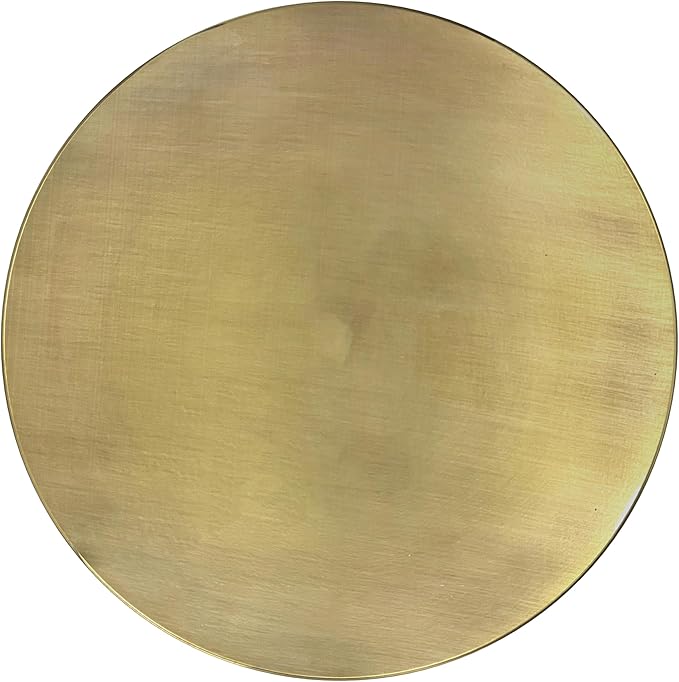 SIMPLIHOME Melene Modern Contemporary 12 inch Wide Metal Side Table in Gold/Grey - Image 4