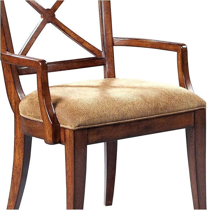 Hekman European Legacy Accent Armchair – Wooden Frame, Lightly Distressed - Image 4
