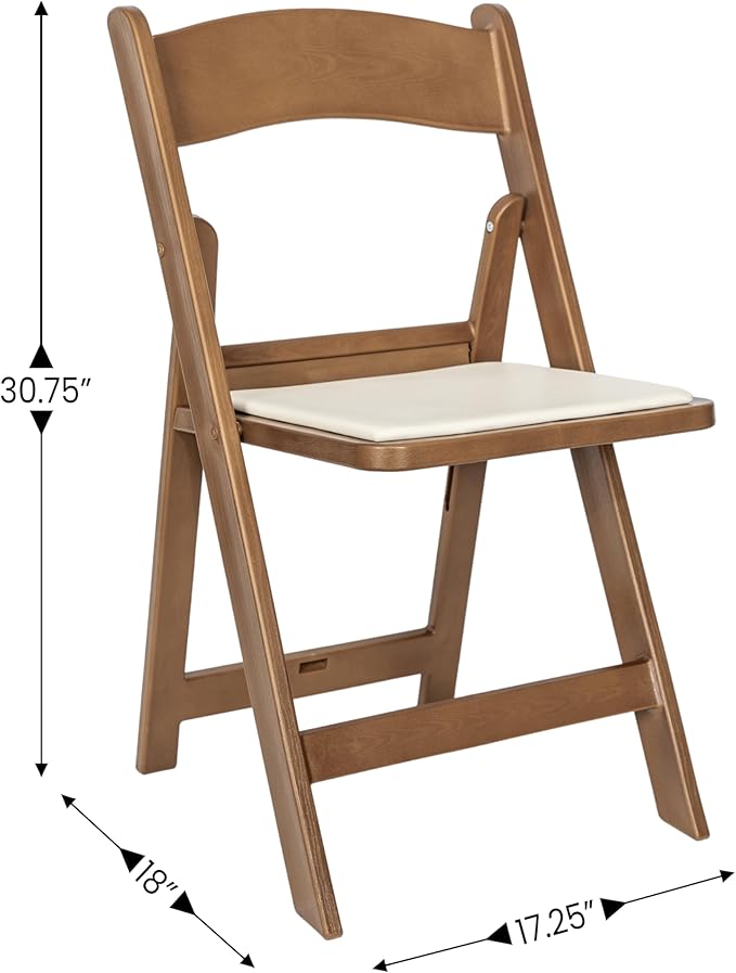 Flash Furniture Hercules Folding Resin – 800LB Weight Capacity Event Chair - Image 3