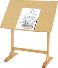 VISWIN Wood Drafting Table for Adults by VISWIN
