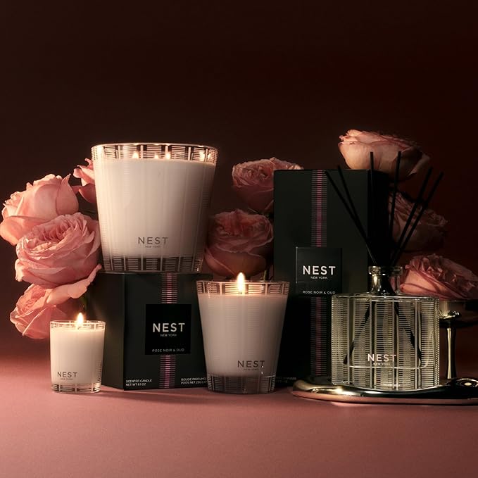 NEST New York Reed Diffuser, Rose Noir & Oud - Image 7