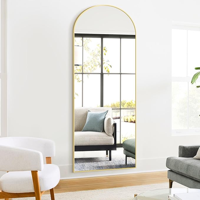 Full Length Arched Mirror, Living Room, Dressing Room - Image 5
