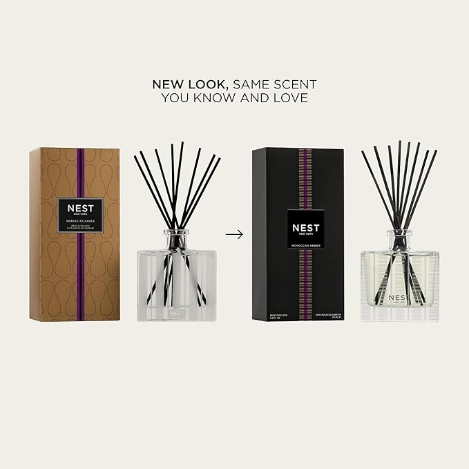 NEST New York Reed Diffuser, Moroccan Amber - Image 2