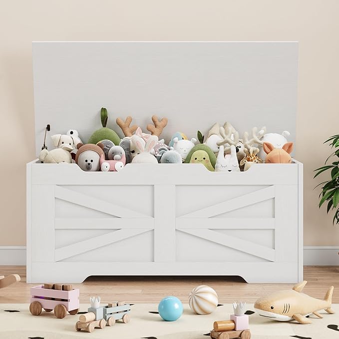 GarveeHome 39.4" Storage Chest, Toy Chest - Image 2