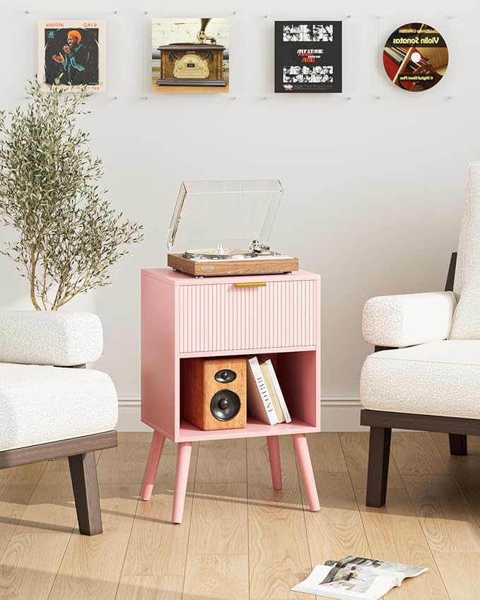 Nightstand, Small Side Table, Bedside Table - Image 8