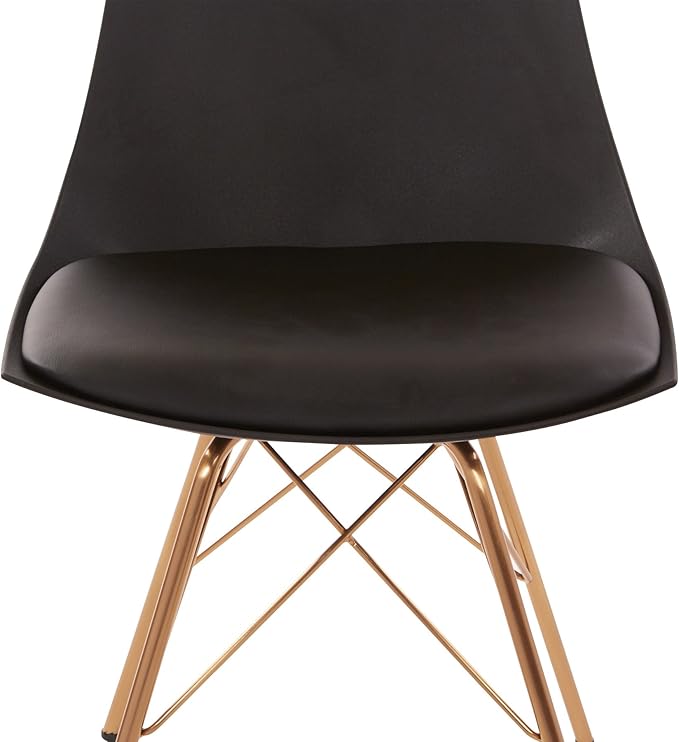 OSP Home Furnishings Oakley Mid-Century Modern Bucket Dining Chair - Image 7