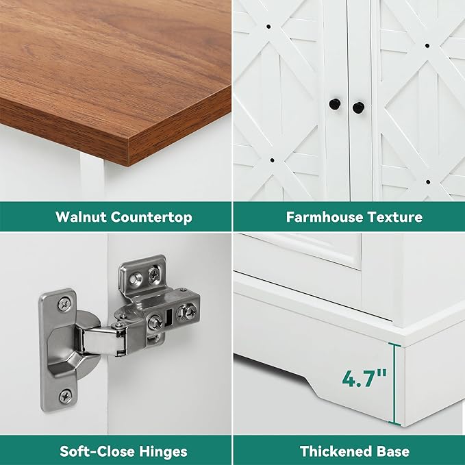 YITAHOME Sideboard Buffet Cabinet - Image 6