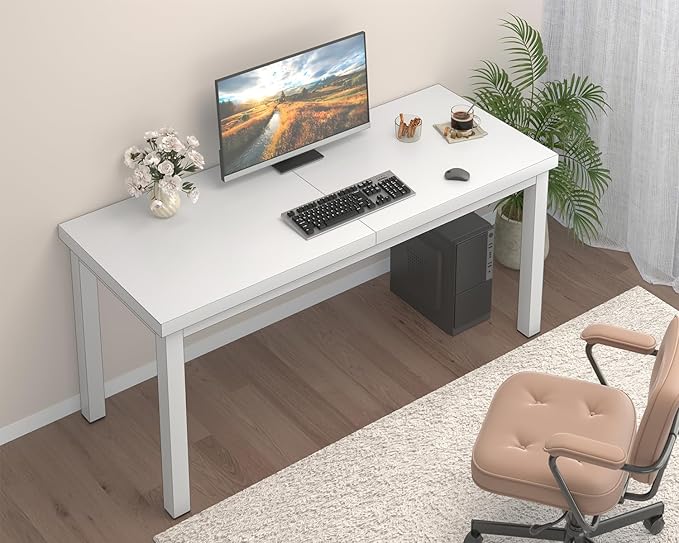 47.2 Inch Small Computer Desk, Home Office Desk, Modern Table - Image 6