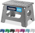 Handy Laundry - Folding Step Stool - Sturdy Enough Collapsible Stool to Support by Handy+Laundry