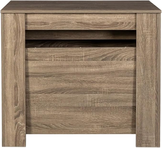 KEIKI 20"-118.5" L Extendable Foldable Dining Room Table - Image 5