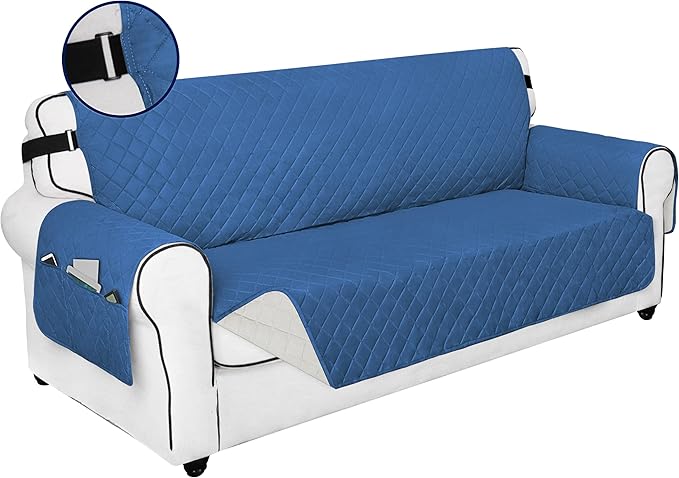 PureFit Reversible Sofa Couch Cover Water Resistant Couch Covers by PureFit