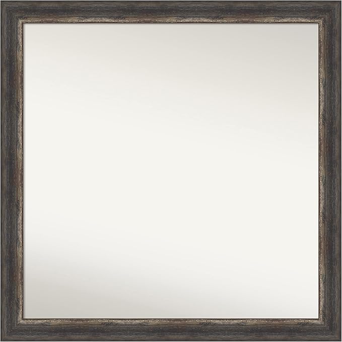 Amanti Art Brown Bathroom Mirror by AmantiArt