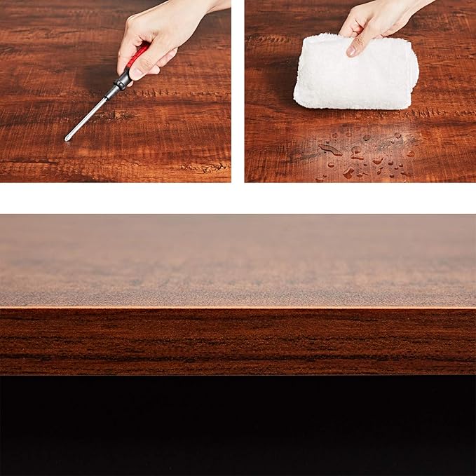 Decoholic 47 Inch Computer Desk, Home & Office PC Laptop Study Writing Table - Image 6