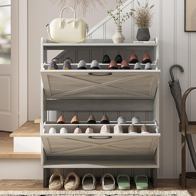 Maupvit Shoe Storage Cabinet - Image 3
