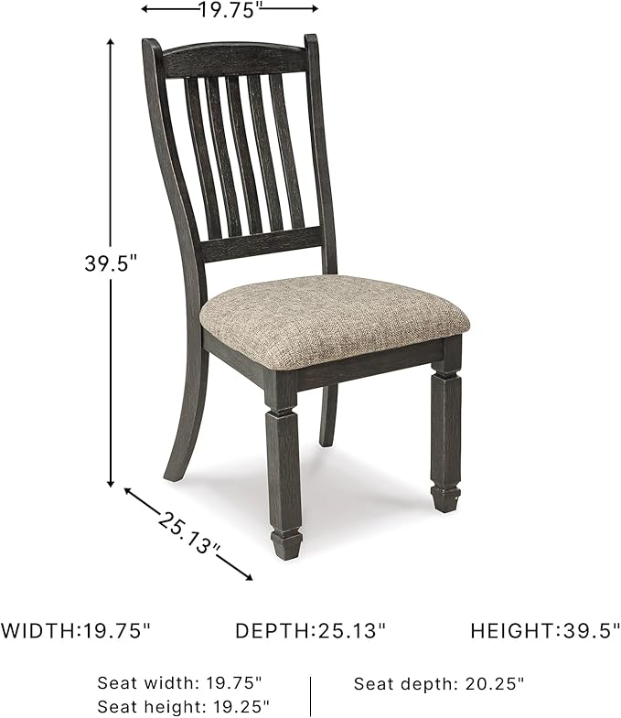 Signature Design by Ashley Tyler Creek 20" Dining Room Upholstered Chair - Image 3
