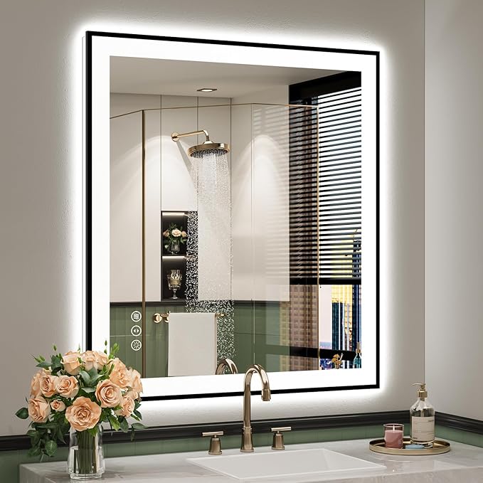 32x36 Inch LED Bathroom Mirror by YEELAIT