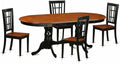 East West Furniture PLNI5-BCH-W 5 Piece Dining Room Furniture Set Includes an by EastWestFurniture