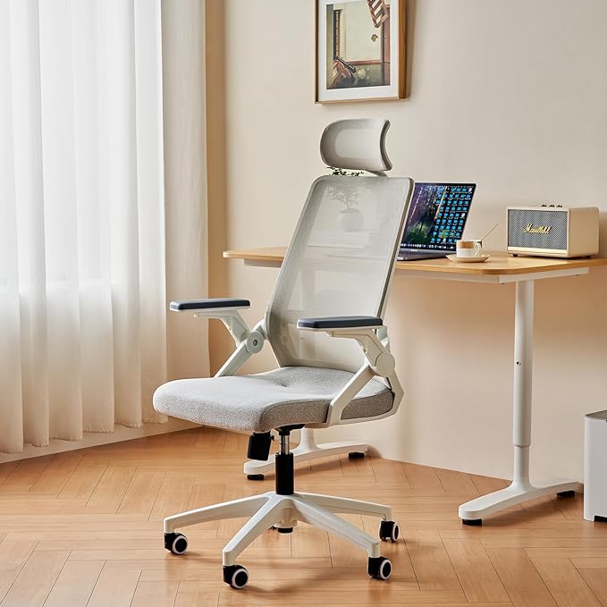 Ergonomic Swivel Task Chair High Back Home Desk Chair Computer Office Chair - Image 9