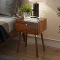 Bme Alden Solid Wood Nightstand/Side Table/End Table, Fully Assembled, by Bme