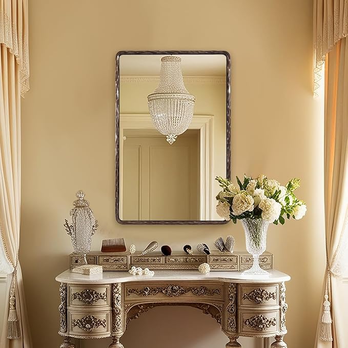 ANDY STAR Hand-Forged Bronze Bathroom Mirror - Image 7