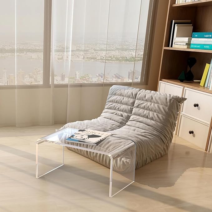 Acrylic Side Table, Bedroom and Office - Image 2