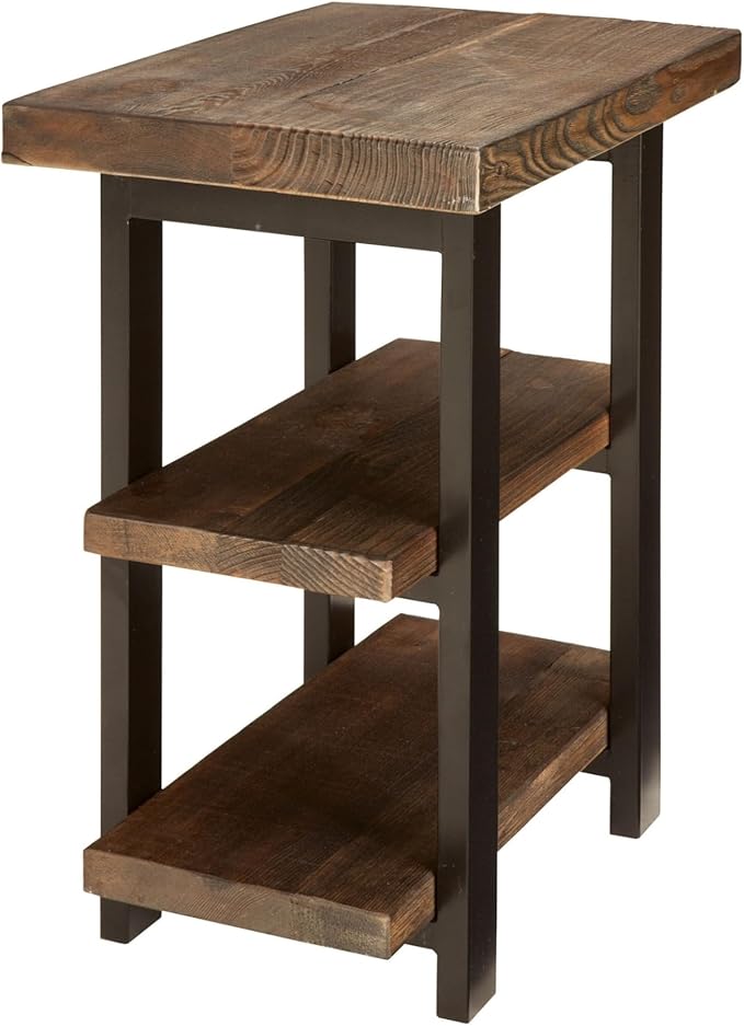 Pomona 3-Tier Solid Wood End Table - Image 9