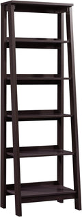 Sauder Trestle 5 Bookcase/Book Shelf, L: 23.54" x W: 16.61" x H: 71.14" by SAUDER%C2%AE