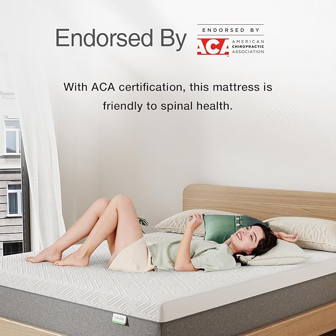 Novilla Mattress King, 14 Inch King Size Memory Foam Mattress in a Box - Image 4