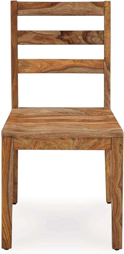 Signature Design by Ashley Dressonni Farmhouse Solid Wood Armless Dining Chair - Image 4