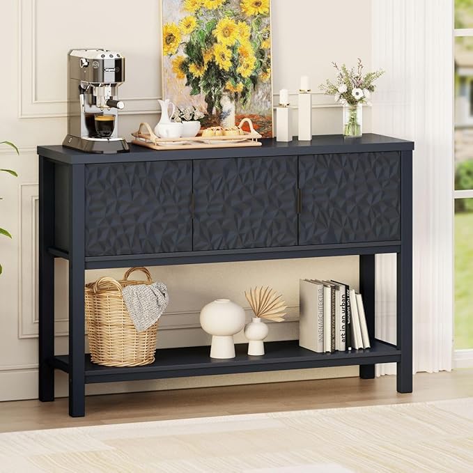 FATORRI Console Table for Entryway, Modern Sofa Table - Image 8