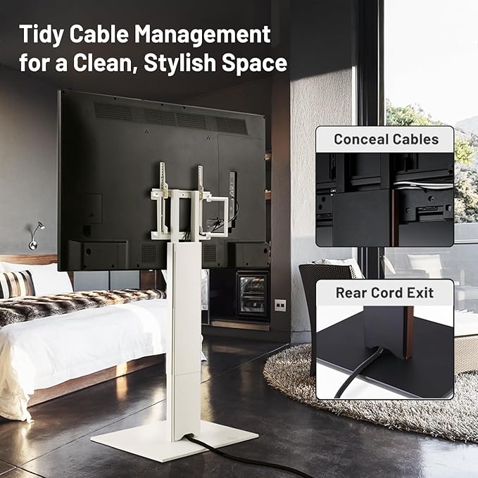 WALL V5 High Type | Minimalist Rolling TV Stand - Image 4