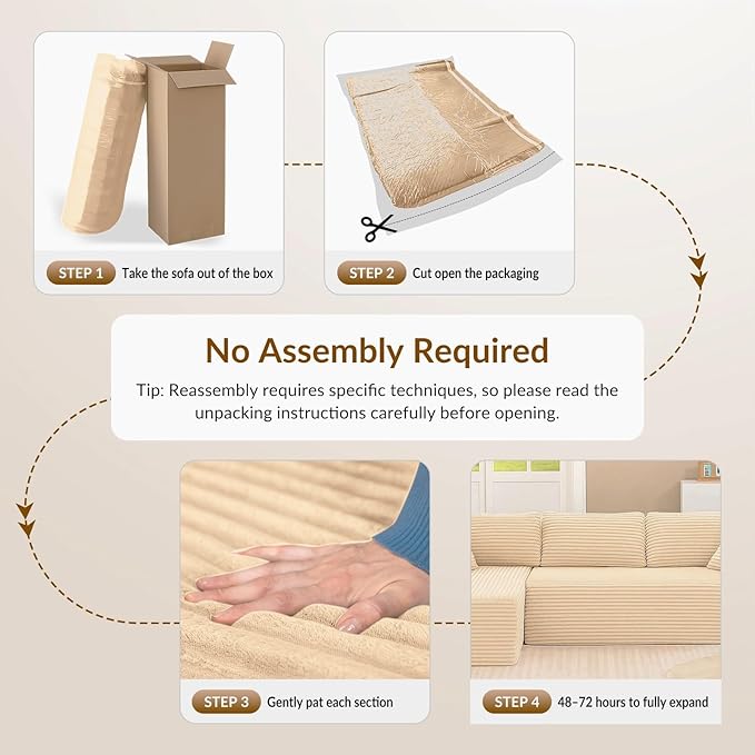 COMHOMA 105”Modular Sectional Sofa - Image 9