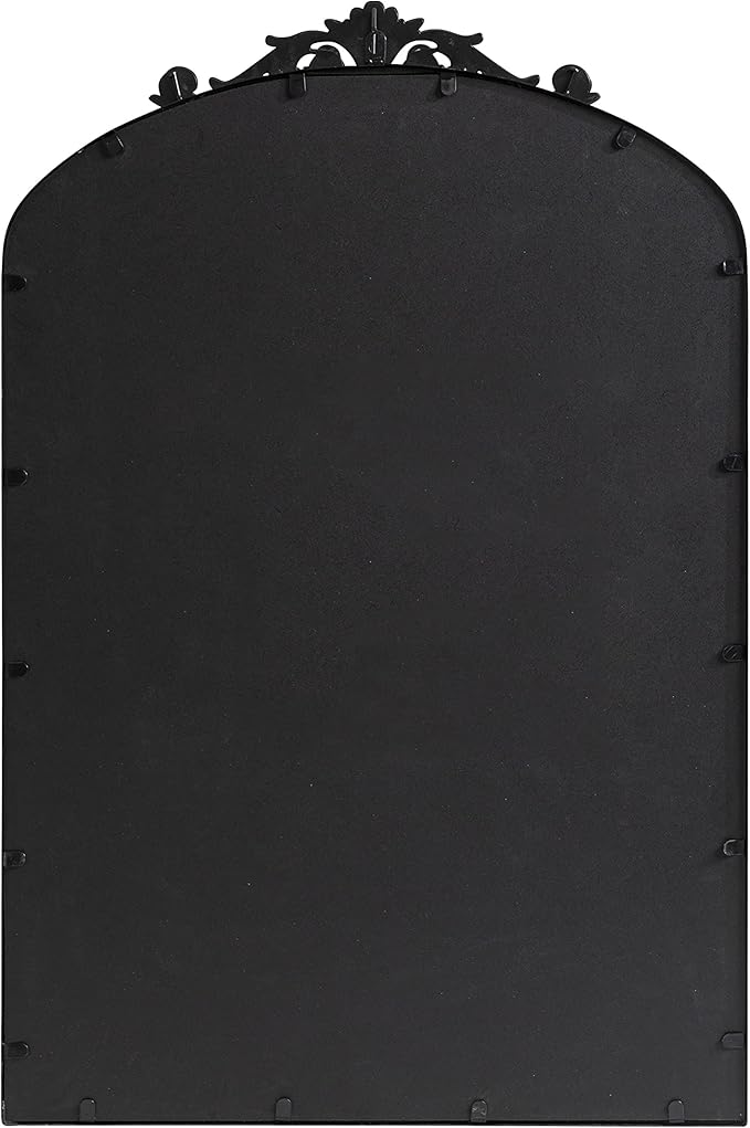 Kate and Laurel Arendahl Traditional Arch Mirror, 24 x 36, Antique Black - Image 7