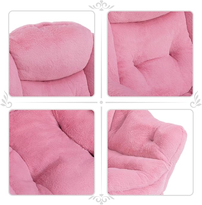 HollyHOME Fabric Lazy Chair - Image 4