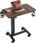 Agilestic Portable Standing Desk Height Adjustable, Mobile Table by Agilestic