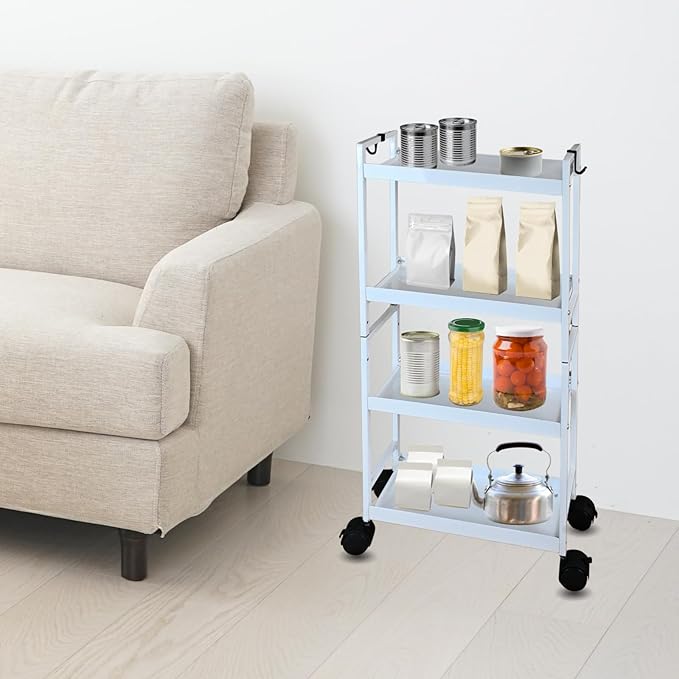 Beyeutao 4 Tier Slim Storage Cart - Image 5