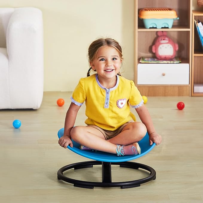 VEVOR Kids Swivel Chair, 220 LBS Capacity, Sensory Spinning Chair, Autistic - Image 2