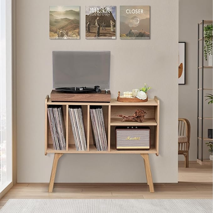 Lerliuo Record Player Stand - Image 5