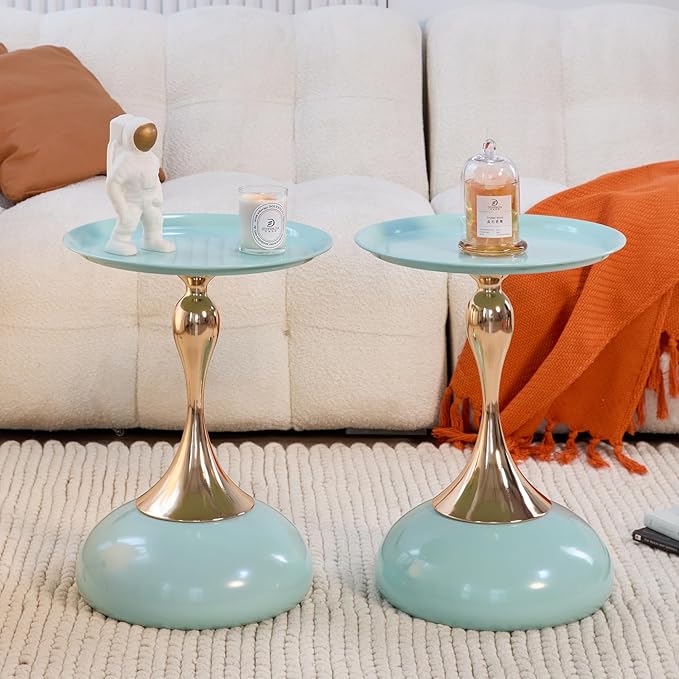 Stylish Hourglass Side Table - Image 7