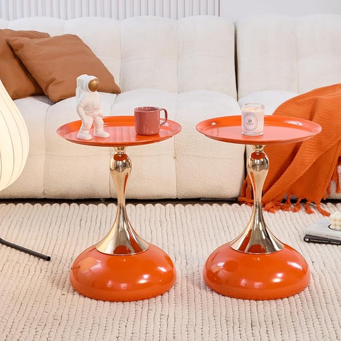 Stylish Hourglass Side Table - Image 9