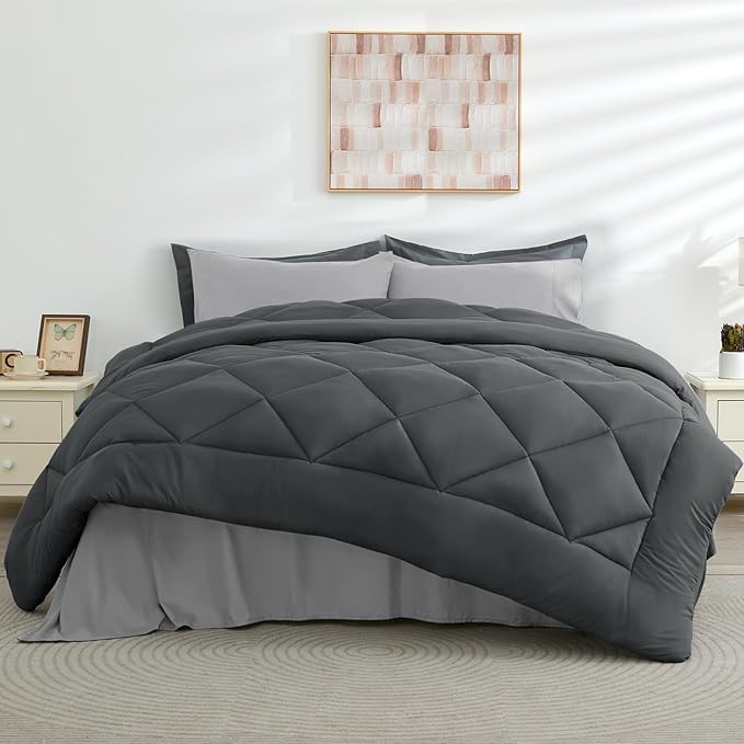 HEVUMYI Cali-King Comforter Set - Image 8