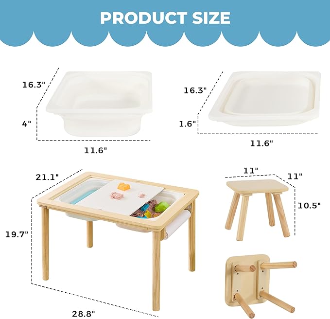 Sensory Table for Toddlers 1-3 - Image 2