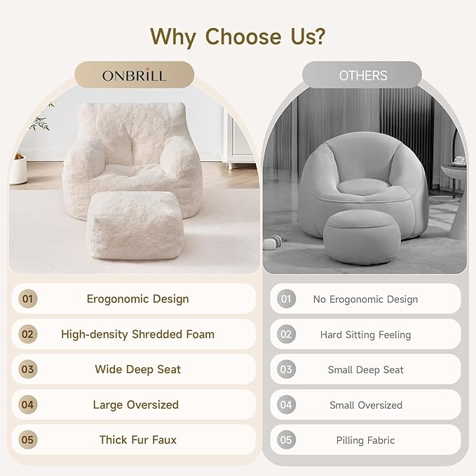 Giant Bean Bag Chairs for Adults - Image 6