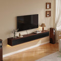 Floating TV Stand Matte Finish, Floating TV Console, Under TV Shelf by FloatiCasa