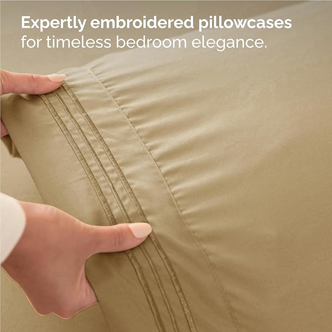 Twin XL Size 3 Piece Sheet Set - Image 6