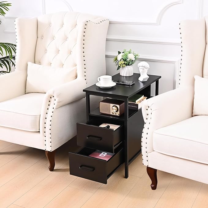 Black Side Tables, End Table - Image 6