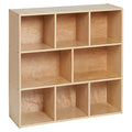 ECR4Kids Streamline 8-Compartment Storage Cabinet, Classroom Furniture by ECR4Kids
