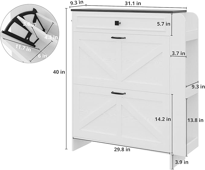 IRONCK Shoe Storage Cabinet - Image 2